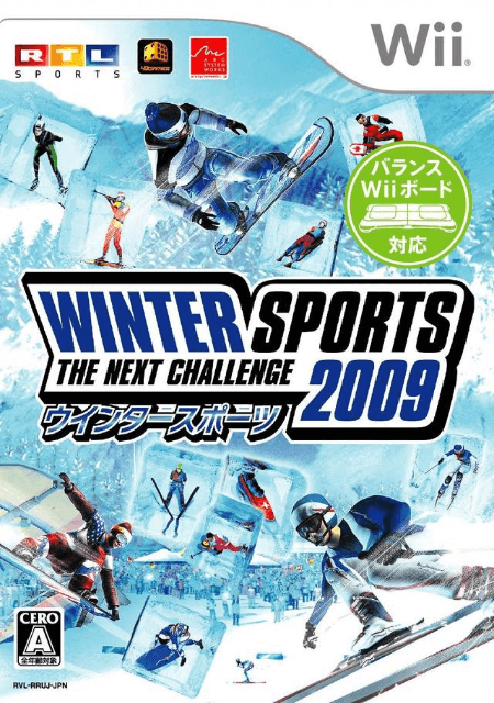 Winter Sports 2009: The Next Challenge box art for Wii